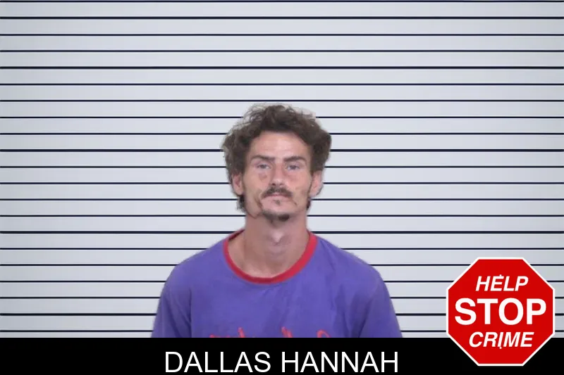 Dallas Hannah mugshot