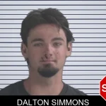 Dalton Simmons mugshot