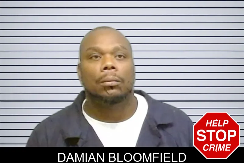 Damian Bloomfield mugshot