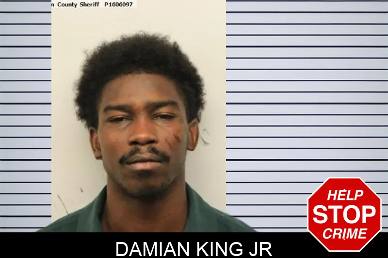 Damian King Jr mugshot