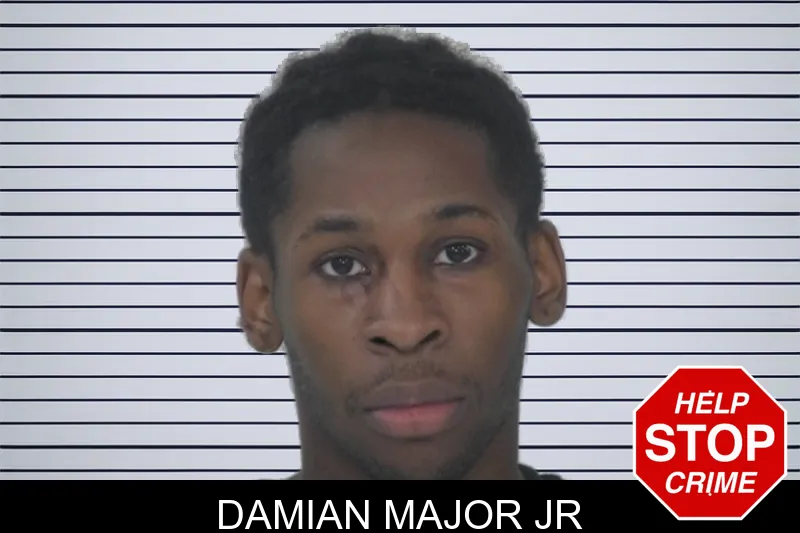Damian Major Jr mugshot