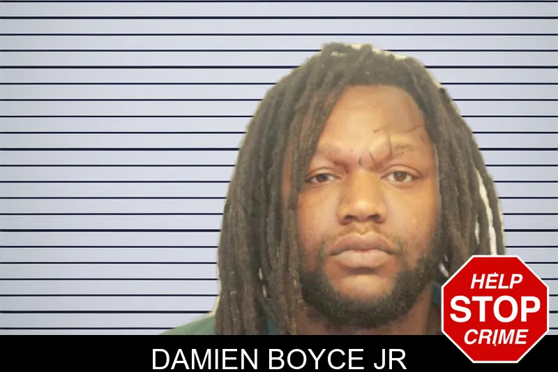 Damien Boyce Jr mugshot