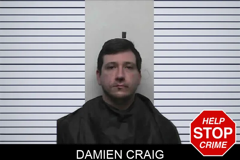Damien Craig mugshot