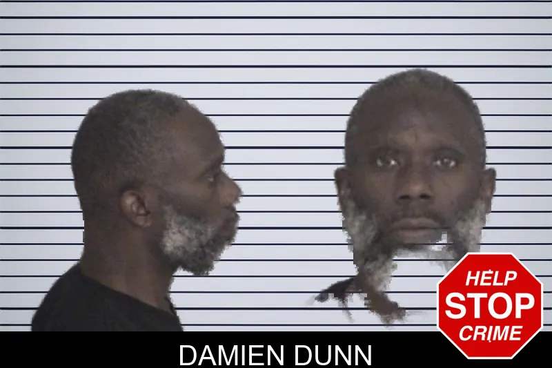 Damien Dunn mugshot
