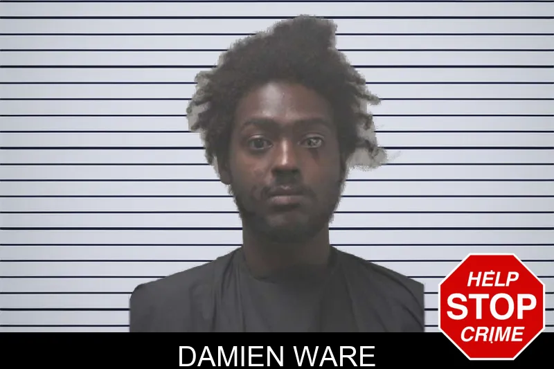 Damien Ware mugshot