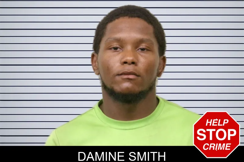 Damine Smith mugshot