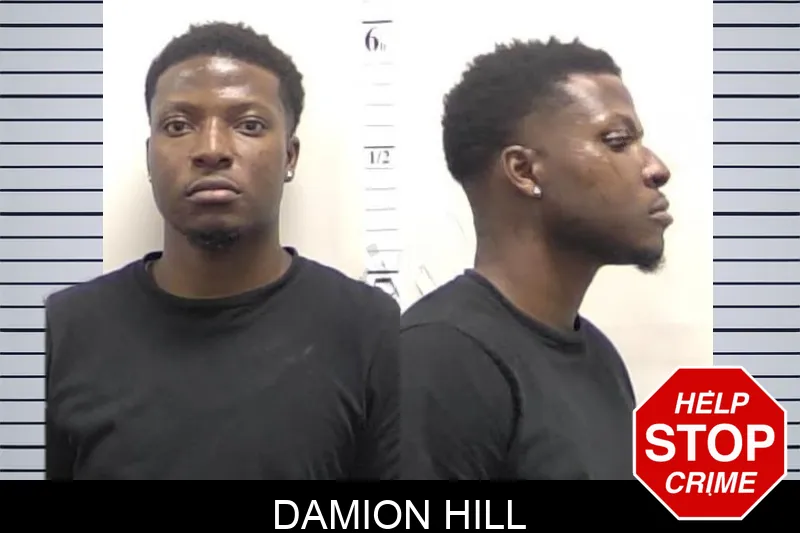 Damion Hill mugshot