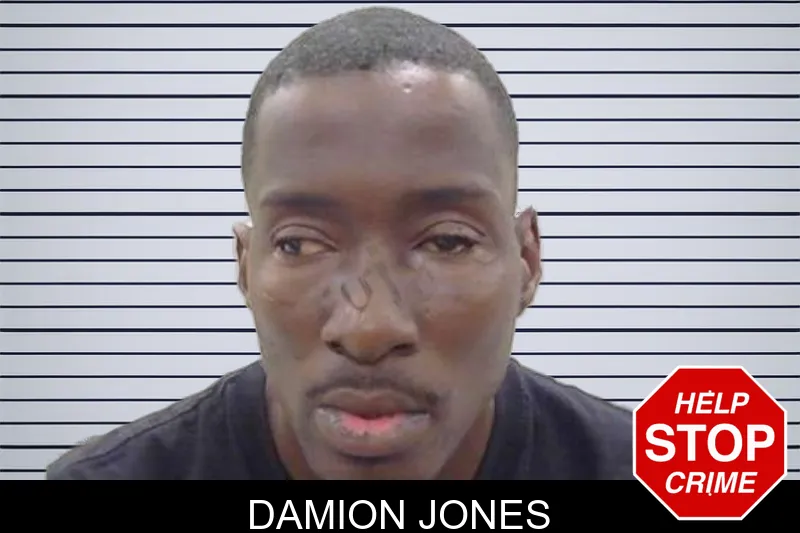 Damion Jones mugshot