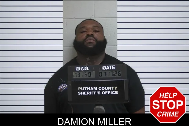 Damion Miller mugshot