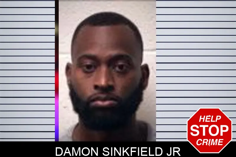Damon Sinkfield Jr mugshot