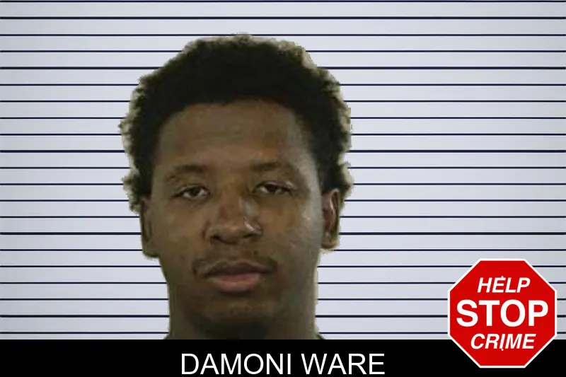 Damoni Ware mugshot
