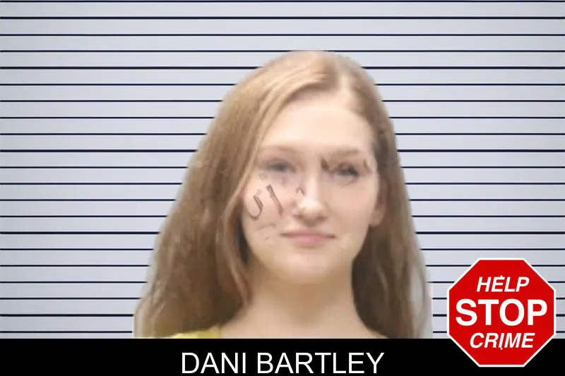 Dani Bartley mugshot