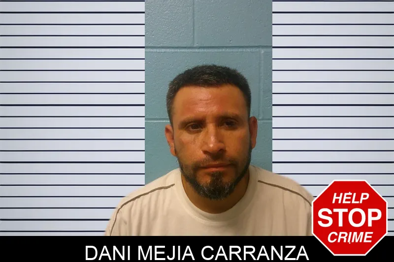 Dani Mejia Carranza mugshot