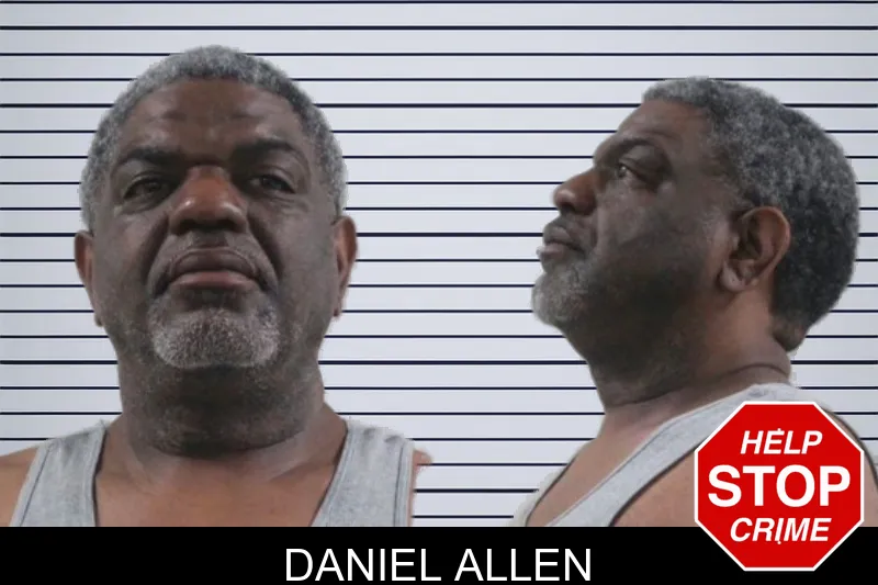 Daniel Allen mugshot