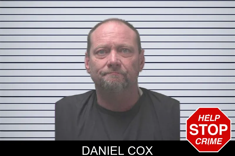 Daniel Cox mugshot