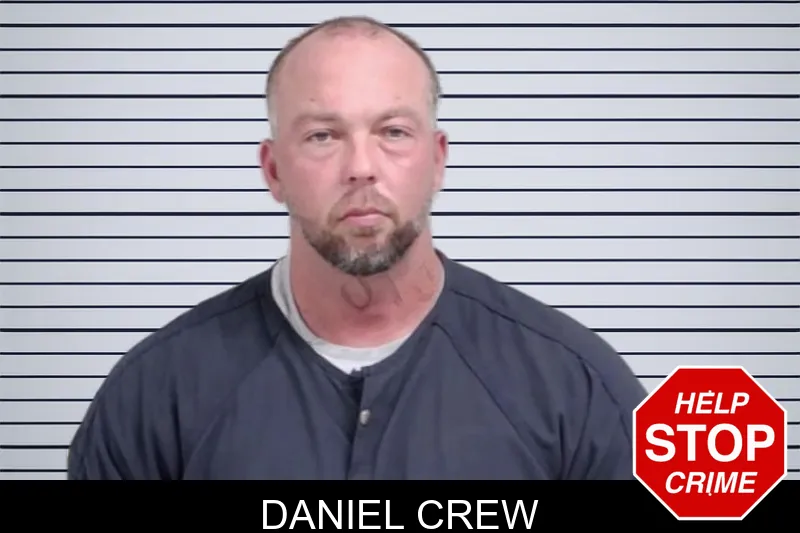 Daniel Crew mugshot