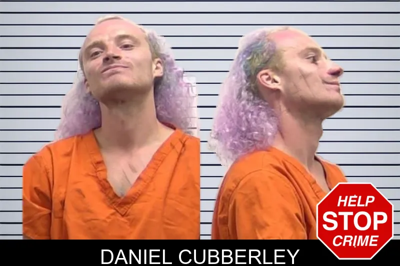 Daniel Cubberley mugshot