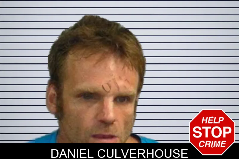 Daniel Culverhouse mugshot