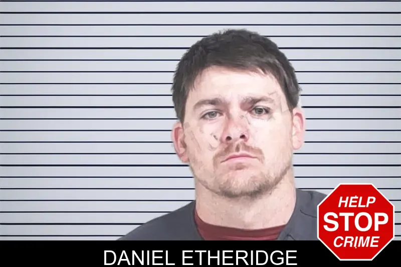 Daniel Etheridge mugshot