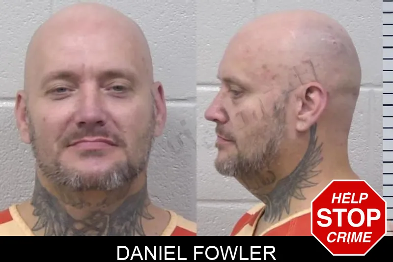 Daniel Fowler mugshot