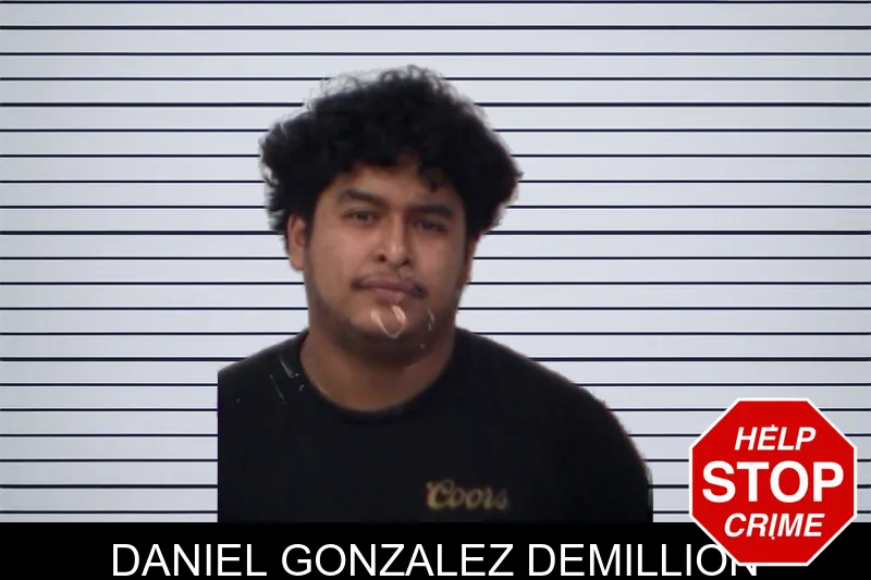 Daniel Gonzalez Demillion mugshot