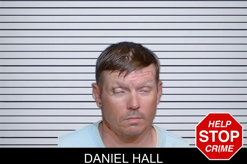 Daniel Hall mugshot