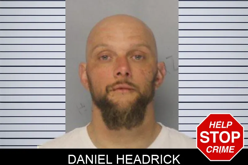 Daniel Headrick mugshot