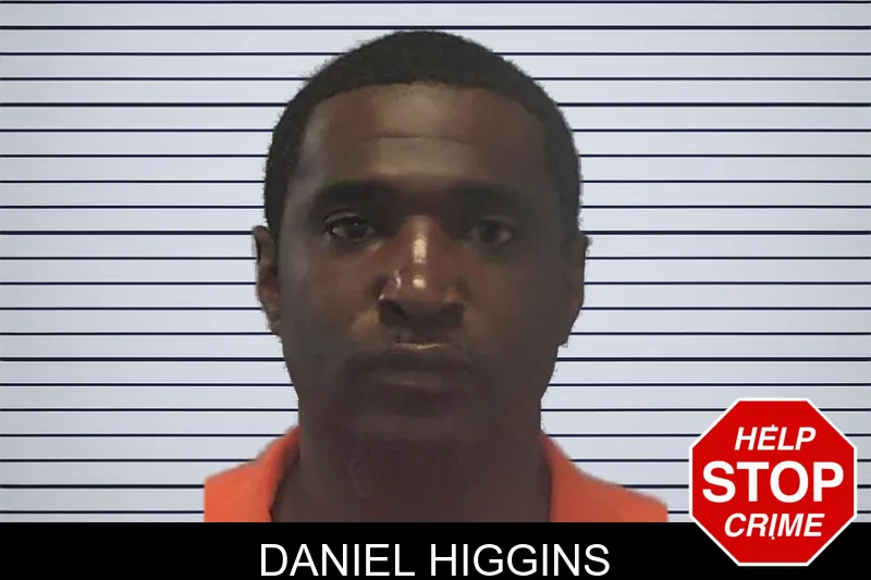 Daniel Higgins mugshot