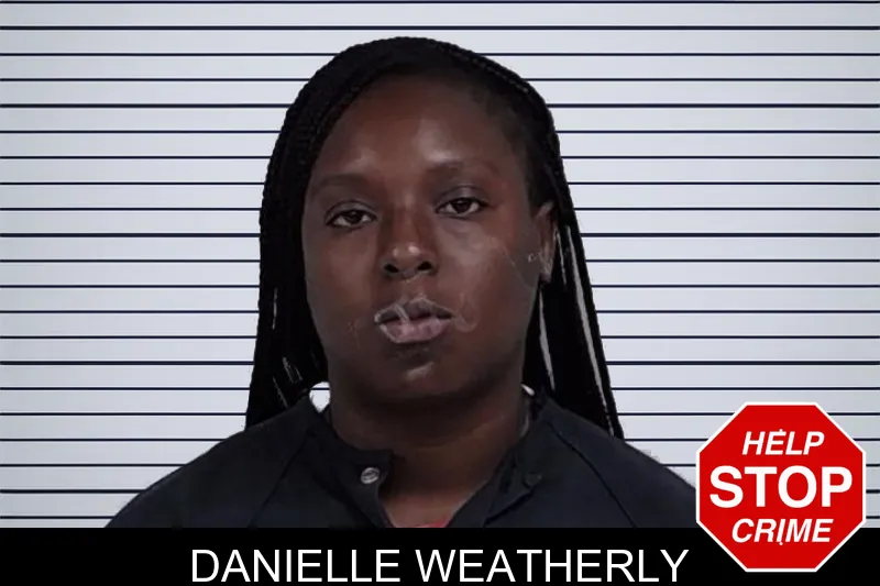 Danielle Weatherly mugshot