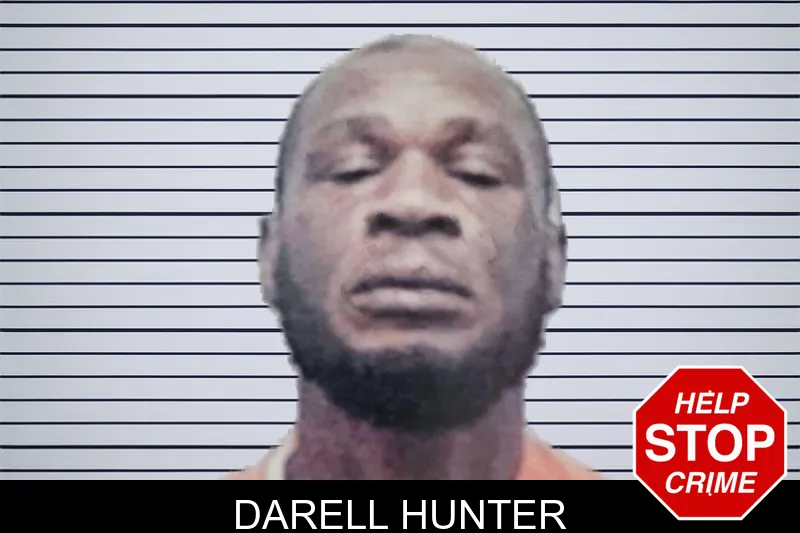 Darell Hunter mugshot