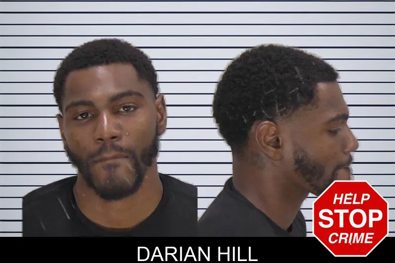 Darian Hill mugshot