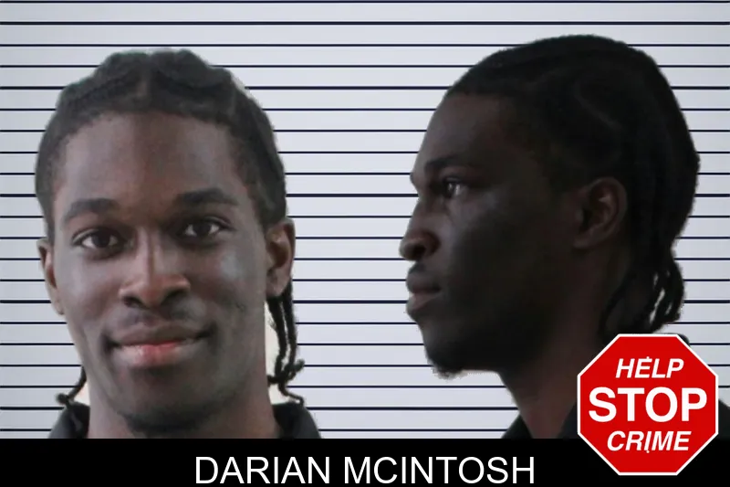 Darian McIntosh mugshot