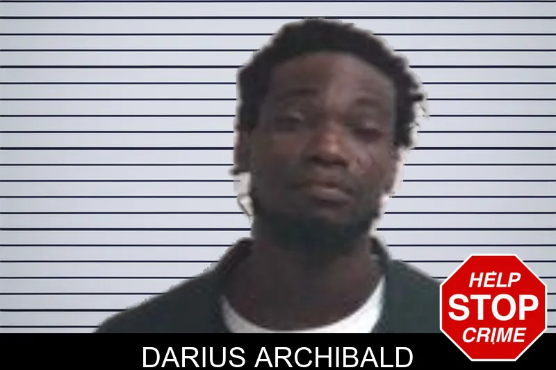 Darius Archibald mugshot