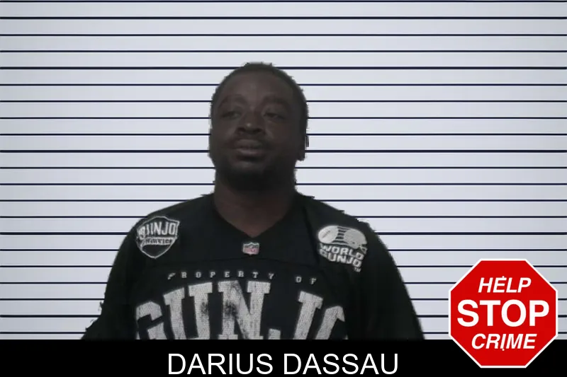 Darius Dassau mugshot