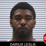 Darius Leslie mugshot