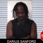 Darius Sanford mugshot