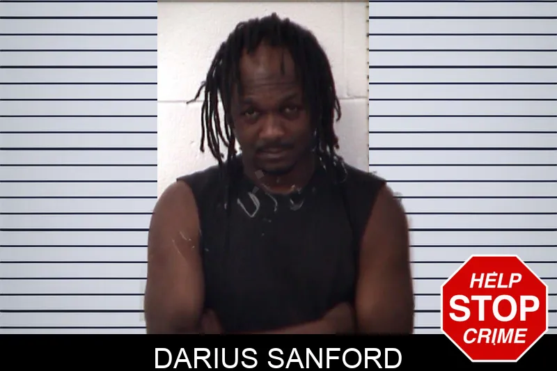 Darius Sanford mugshot