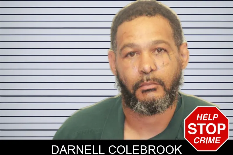 Darnell Colebrook mugshot