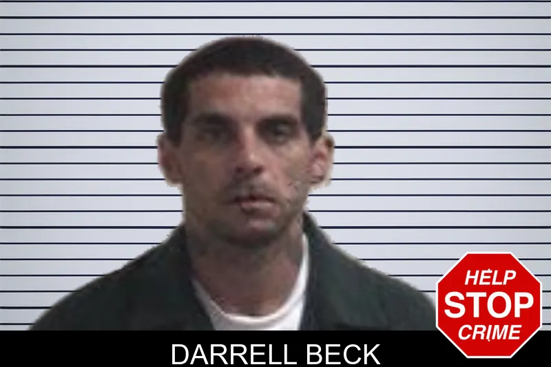 Darrell Beck mugshot
