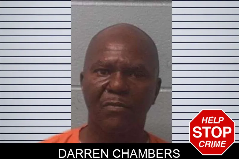 Darren Chambers mugshot