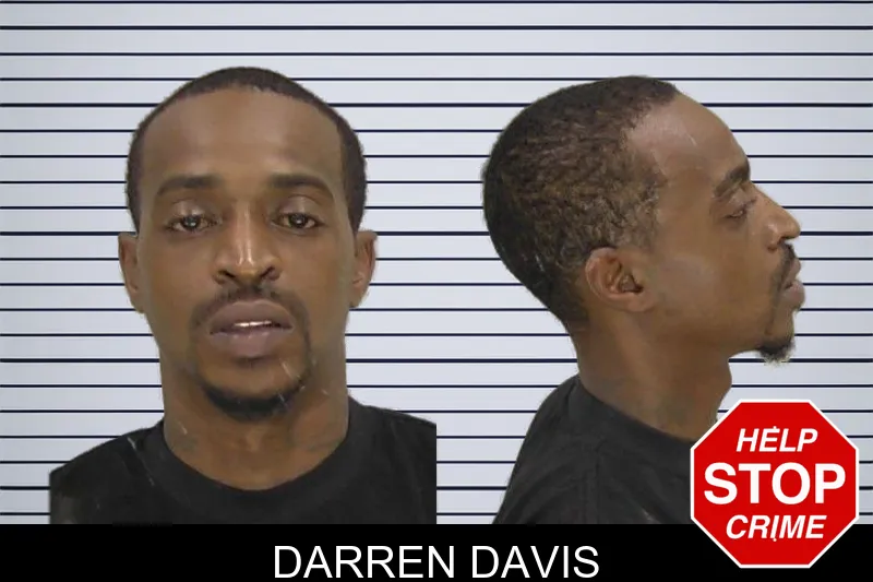 Darren Davis mugshot