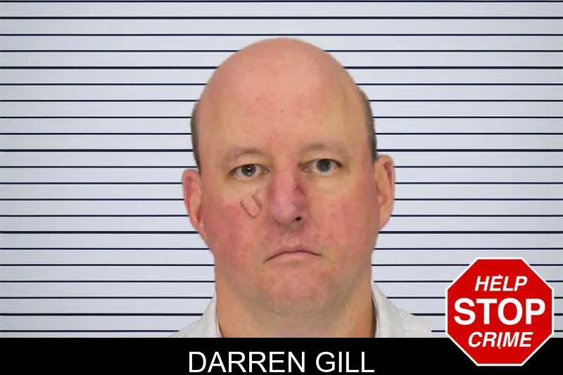 Darren Gill mugshot