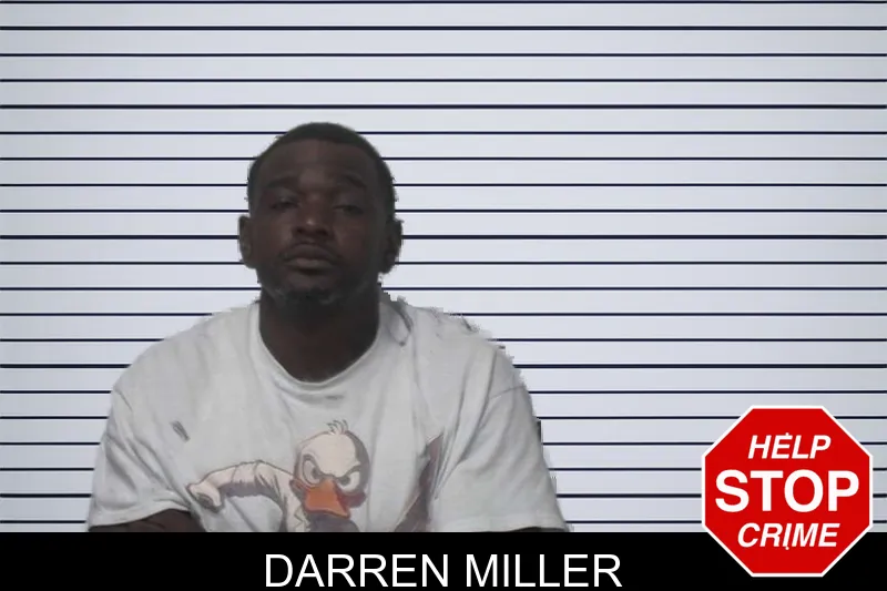 Darren Miller mugshot