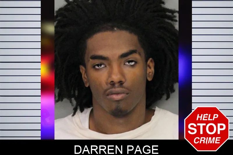 Darren Page mugshot