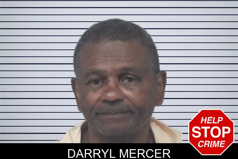 Darryl Mercer mugshot