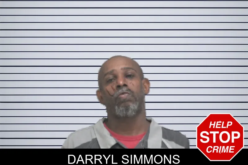 Darryl Simmons mugshot