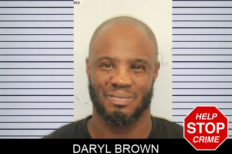 Daryl Brown mugshot