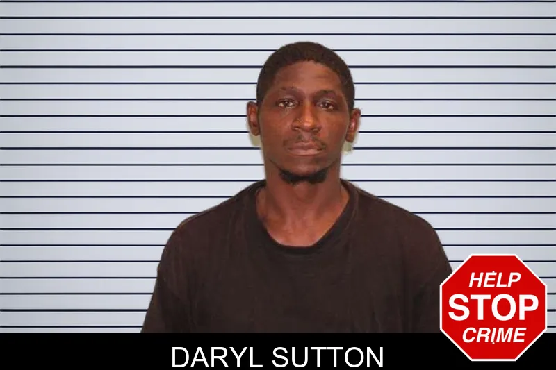 Daryl Sutton mugshot
