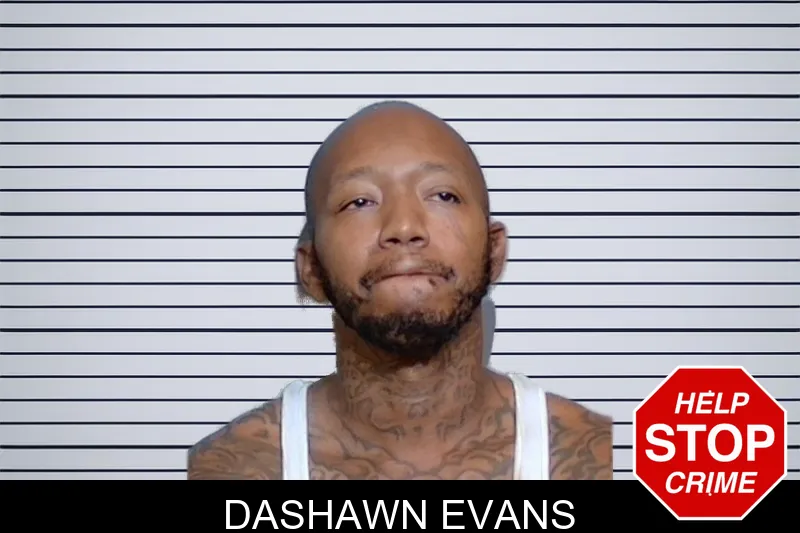 Dashawn Evans mugshot