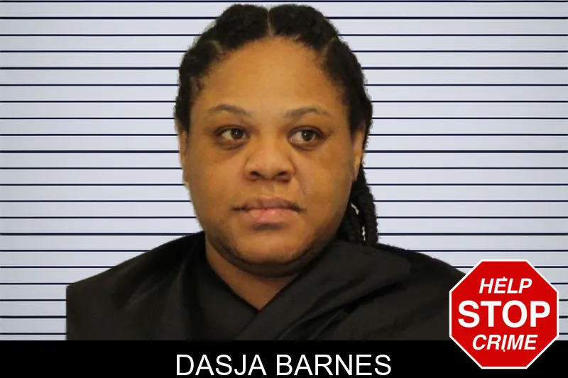 Dasja Barnes mugshot